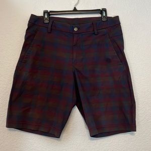 Lululemon Plaid Shorts